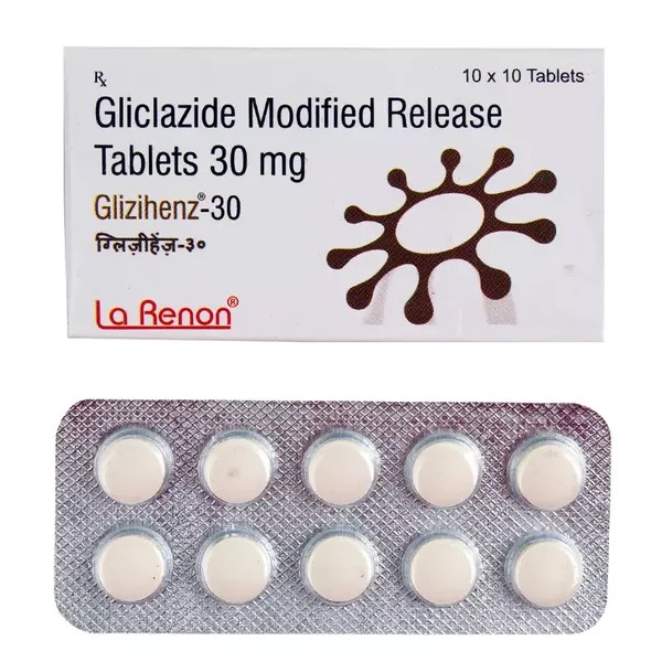 GLIZIHENZ 30MG 10TAB