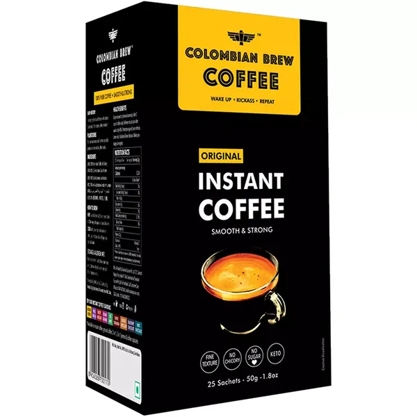 COLOMBIAN COFFEE INSTANT 50GM