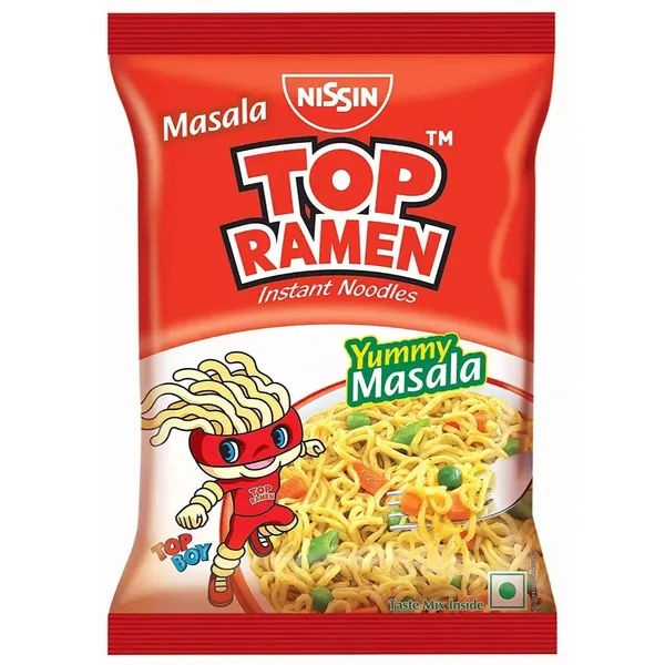 NISSIN TOP RAMEN MASALA NOODLS 60GM