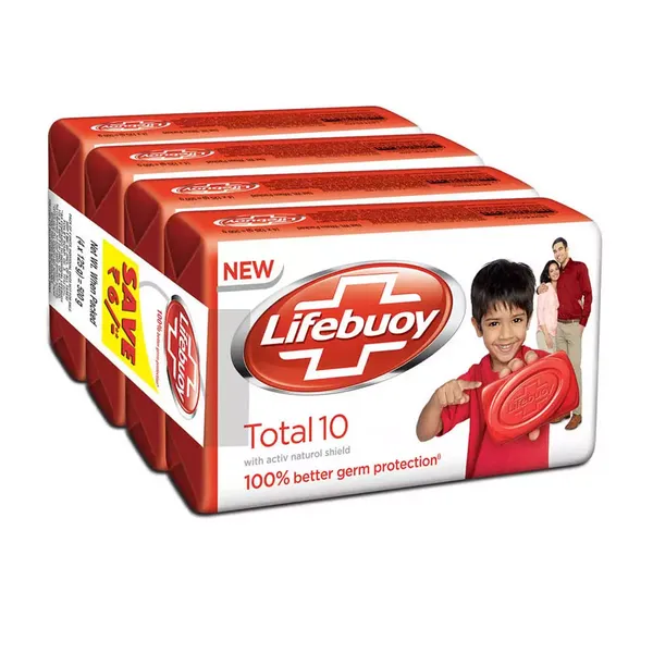 LIFEBUOY SOAP TOTAL 4X60GM