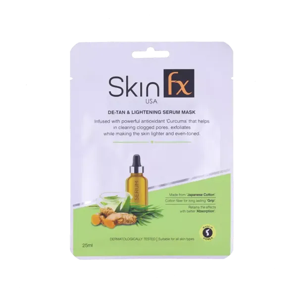 SKIN FX F/MASK DE-TAN LIGHTENING 1PC