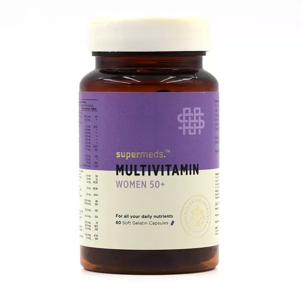 SUPERMEDS MULTIVITAMIN WOMEN 50+ 60CAP