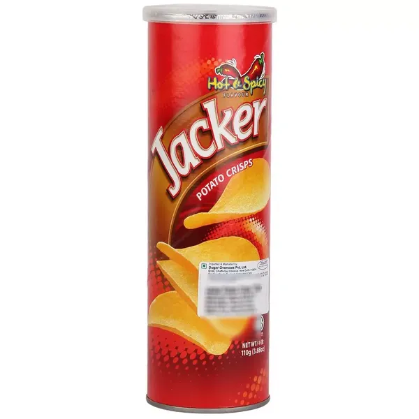 JACKER CHIPS POTATO HOT SPICY 110GM