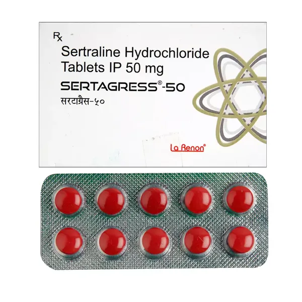 SERTAGRESS 50MG 10TAB