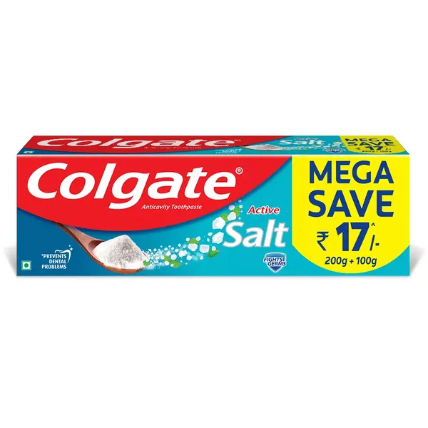 COLG T/PASTE ACTIVE SALT 200+100GM