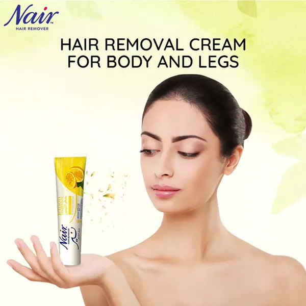 NAIR HAIR REMOVER CREAM LEMON FRAGRANCE 110GM