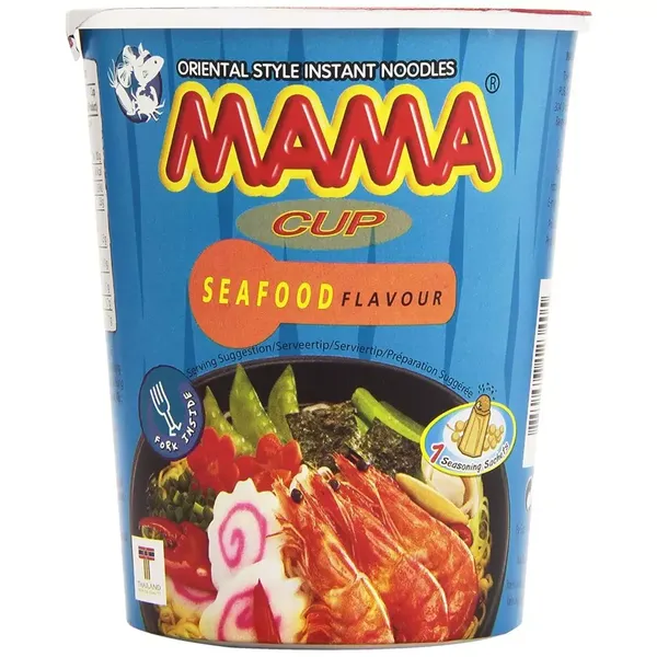 MAMA CUP NOODLES SEAFOOD FLAVOUR 70GM