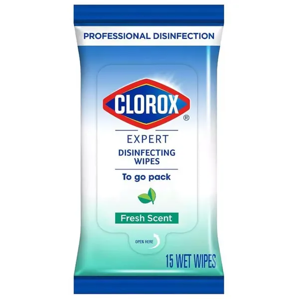 CLOROX DISINFECTING WIPES 15PC