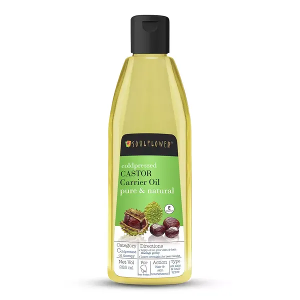 SOULFLOWER HR/OIL CASTOR CARRIER 225ML