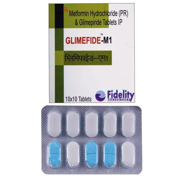 GLIMEFIDE-M 1MG 10TAB