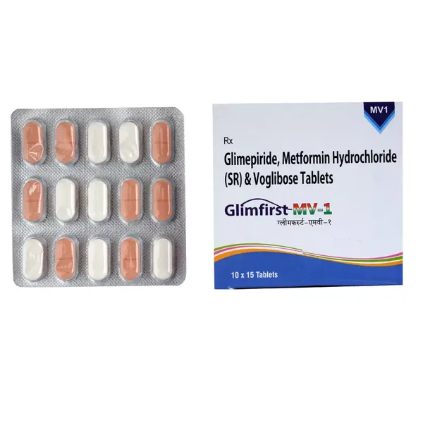 GLIMFIRST-MV 1MG 15TAB