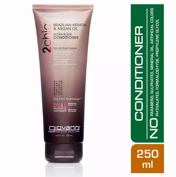 GIOVANNI ORG COND KERATIN 250ML