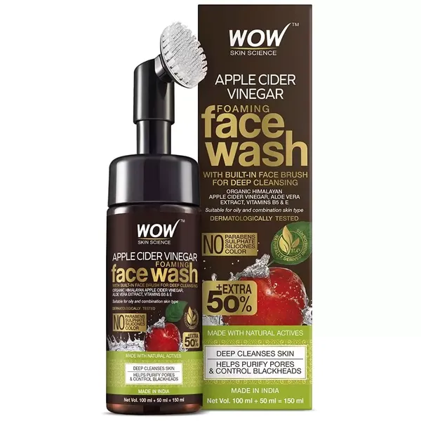 WOW ACV FOAMING F/WASH 150ML