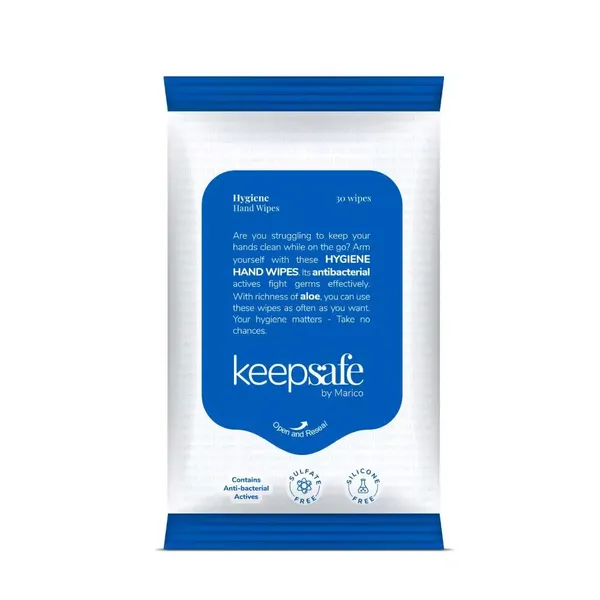 KEEPSAFE H/WIPES 30PC