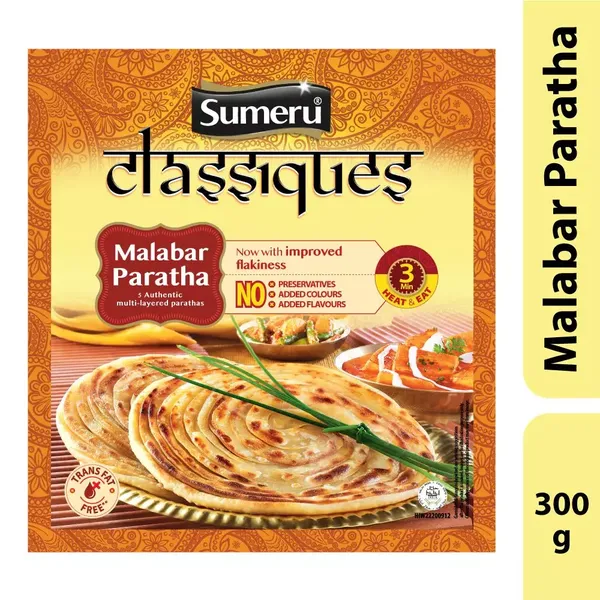 SUMERU MALABAR PARATHA 300GM