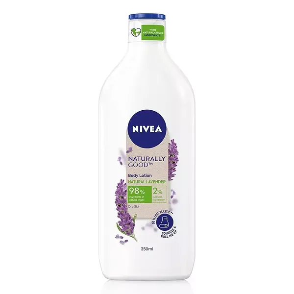 NIVEA BODY LTN NATURAL LAVENDER 350ML