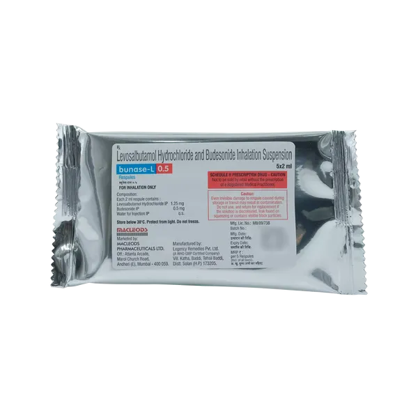 BUNASE-L 0.5MG RESPULES 2ML