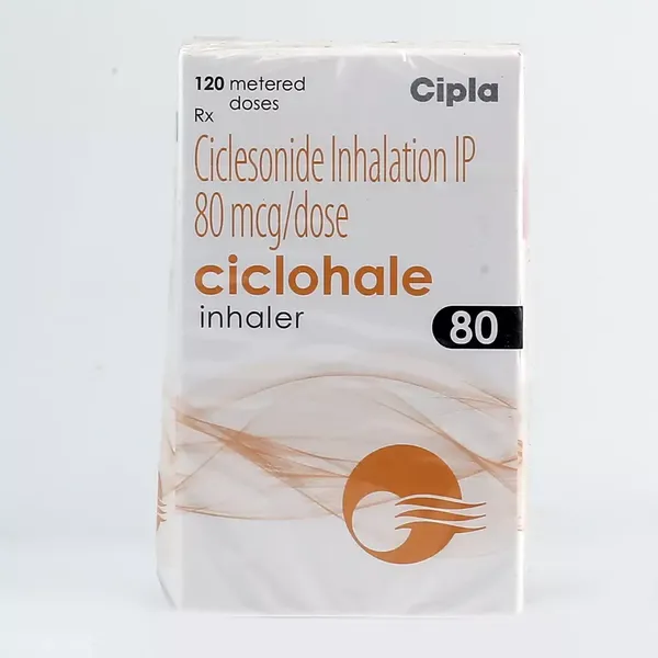 CICLOHALE 80MCG INHALER 1PC