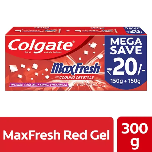 COLG T/PASTE MAXFRESH GEL 300GM