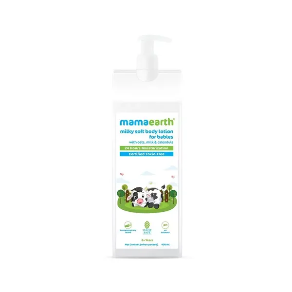 MAMAEARTH MILK BODY LOTION 400ML