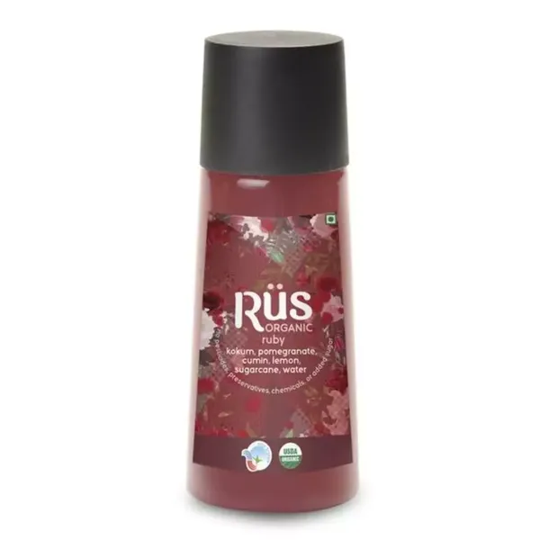 RUS ORGANIC RUBY COLD PRESSED F/JUICE 250ML