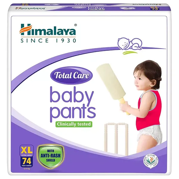 HIMA DIAP BABY PANTS TOTAL CARE XL 74PC