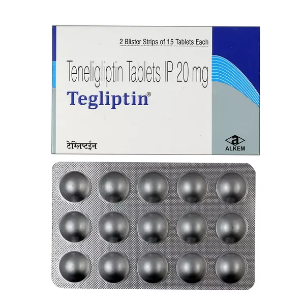 TEGLIPTIN 20MG 15TAB