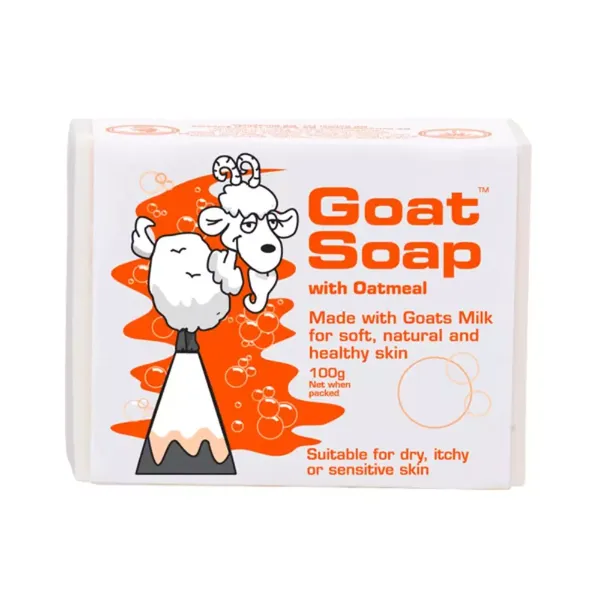 GOAT SOAP OATMEAL 100GM