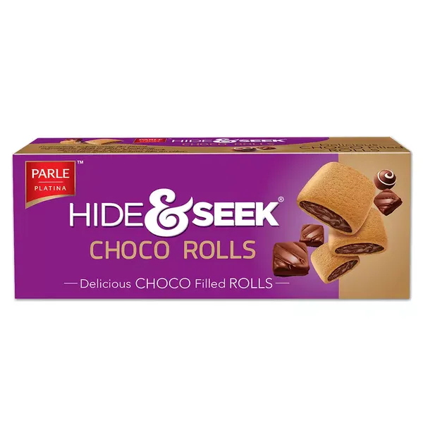 PARLE BISC HIDESEEK CHOC ROLLS 75GM