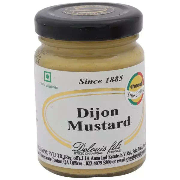 DELOUIS STRONG DIJON MUSTARD 100GM