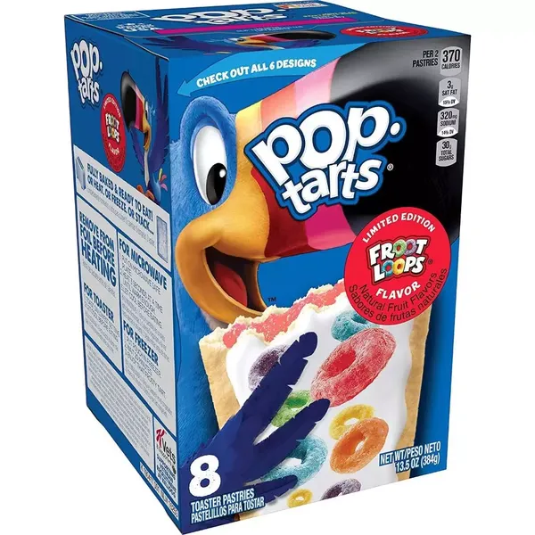 KELL POPTARTS FROOT LOOPS 384G