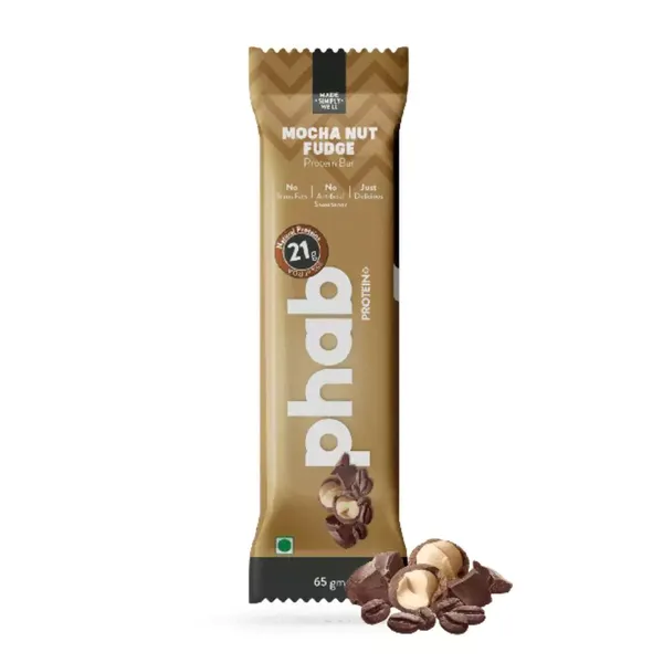 PHAB  PROTEIN BAR MOCHA NUT FUDGE 35GM