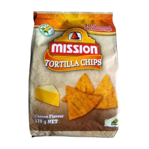 MISSION CHEESE CORN CHIPS 170GM