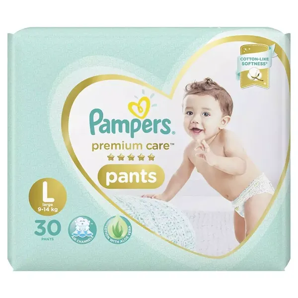 PAMP DIAP PREMIUM CARE PANTS L 30PC