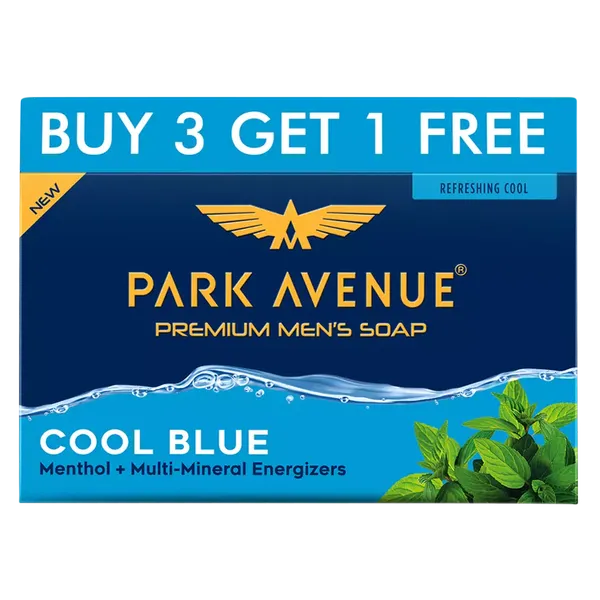 PARK SOAP COOL BLUE 4X125GM