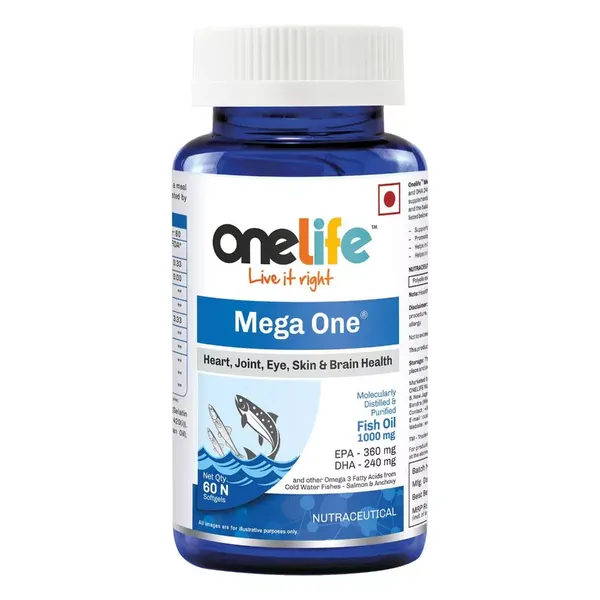 ONELIFE MEGA-ONE SOFTGEL 60CAP