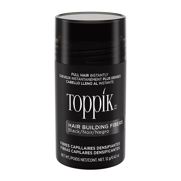 TOPPIK HAIR BUILDING FIBERS BLACK 12GM