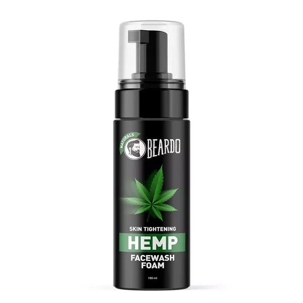 BEARDO SKIN TIGHTENING HEMP FOAM F/WASH 100ML