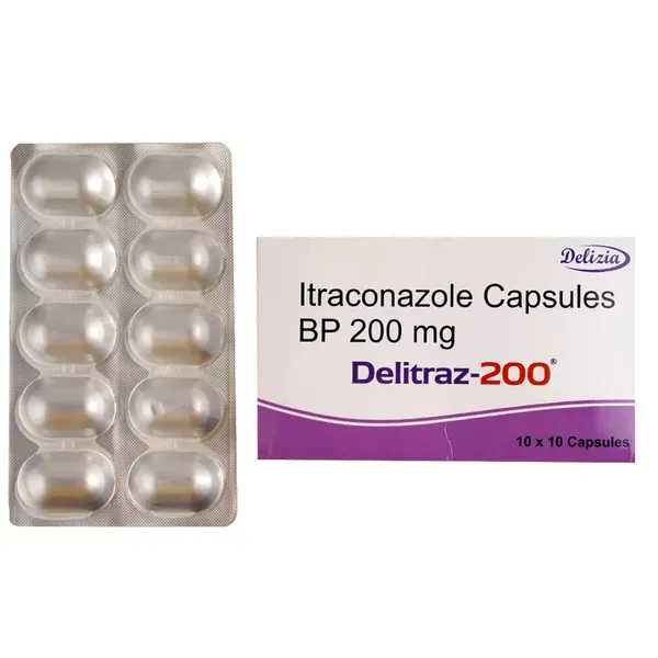 DELITRAZ 200MG 10CAP