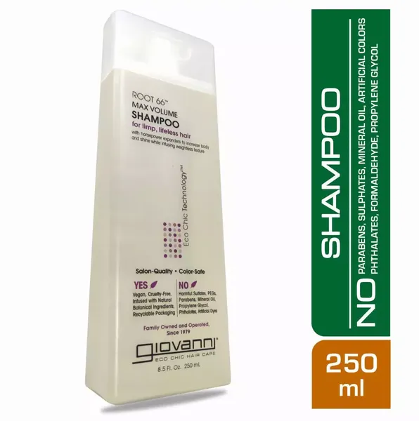 GIOVANNI ORG SHMP ROOT 66 250ML