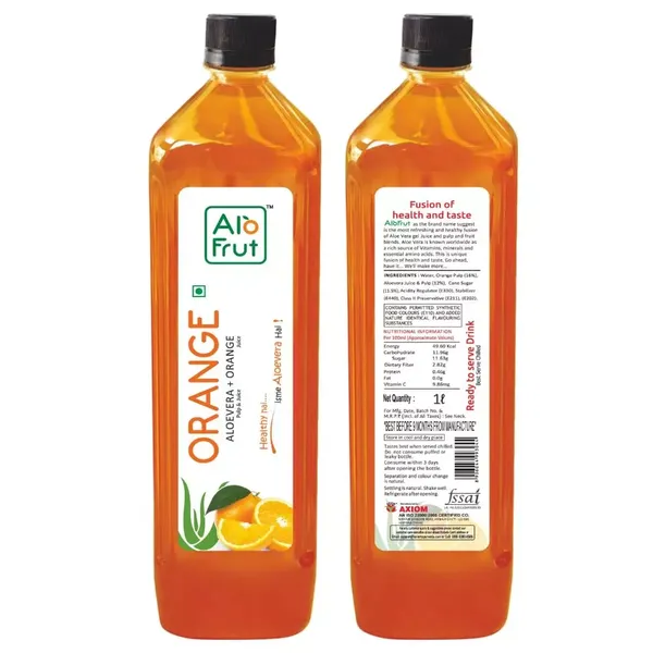 ALO FRUT JUICE ORANGE 1000ML