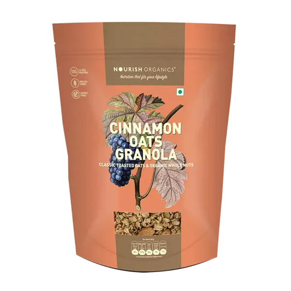 NOURISH ORGANIC OATS GRANOLA 300GM