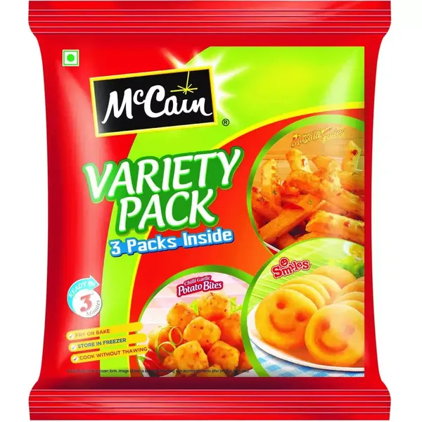 MCCAIN VARIETY PACK 550GM