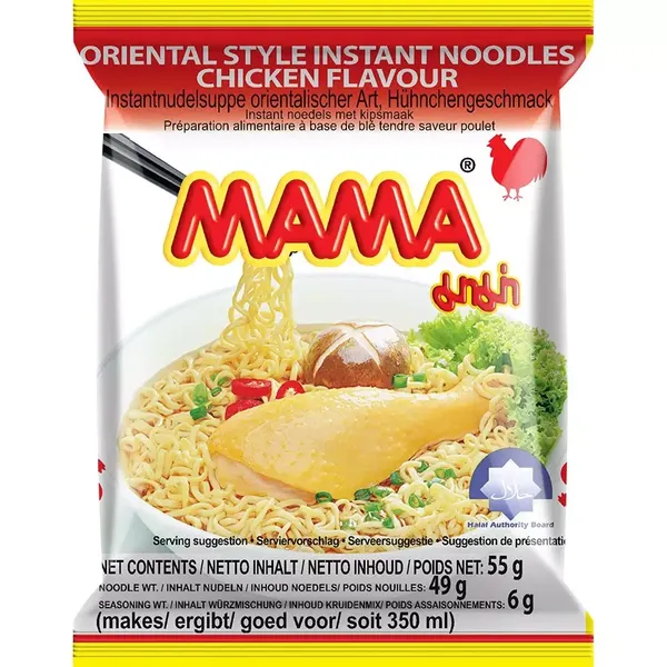 MAMA NOODLES CHICKEN FLAVOUR 55GM