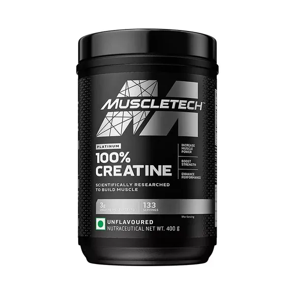 MUSCLETECH PLATINUM 100% CREATINE 400GM