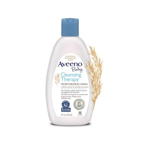 AVEENO BABY B/WASH CLEANS THERAPY 236ML