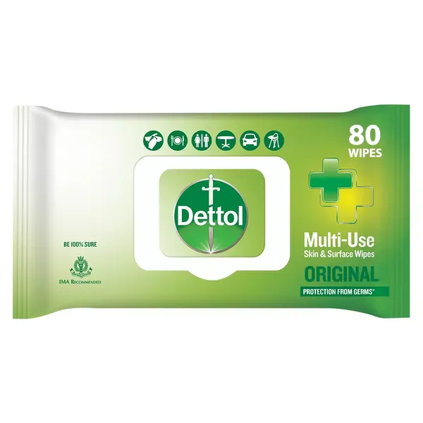 DETT WIPES ORIGINAL WIPES 80PC