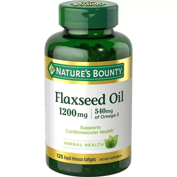 NATURE S BOUNTY FLAXSEED 1000MG 120CAP