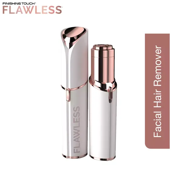 FLAWLESS FACIAL HAIR RMOVER WHITE 1PC