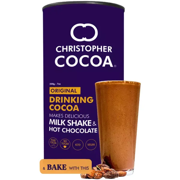 CHRISTOPHER DRINKING COCOA PWDR 200GM